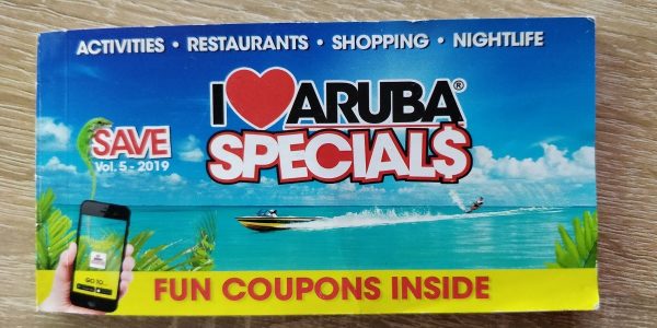 I Love Aruba Gutscheinheft für günstigen Urlaub