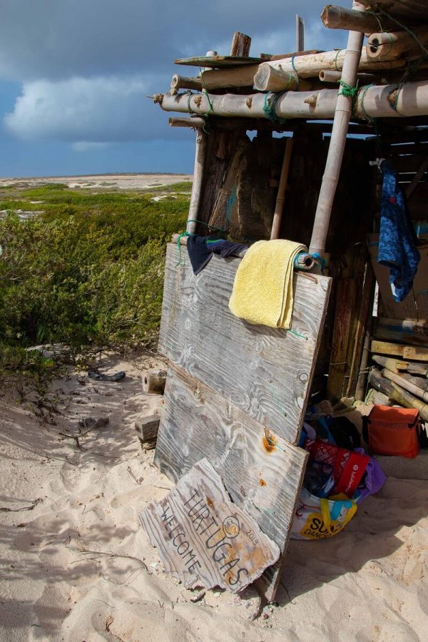 Hütte am Boca Grandi Aruba