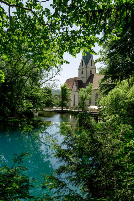 Blautopf mit Kloster